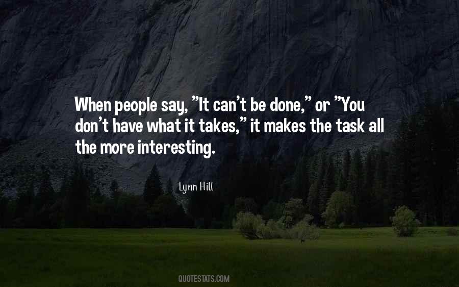 Lynn Hill Quotes #980690