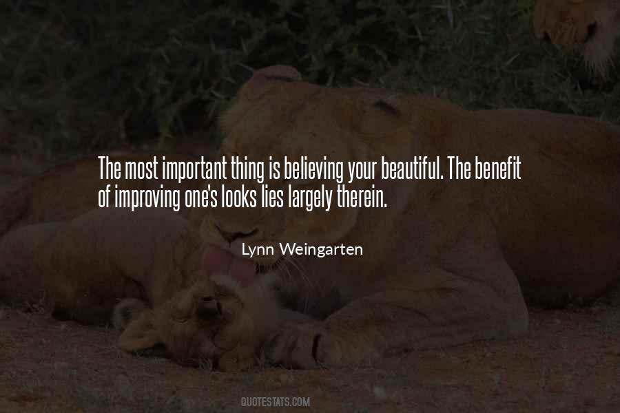 Lynn Weingarten Quotes #1188239