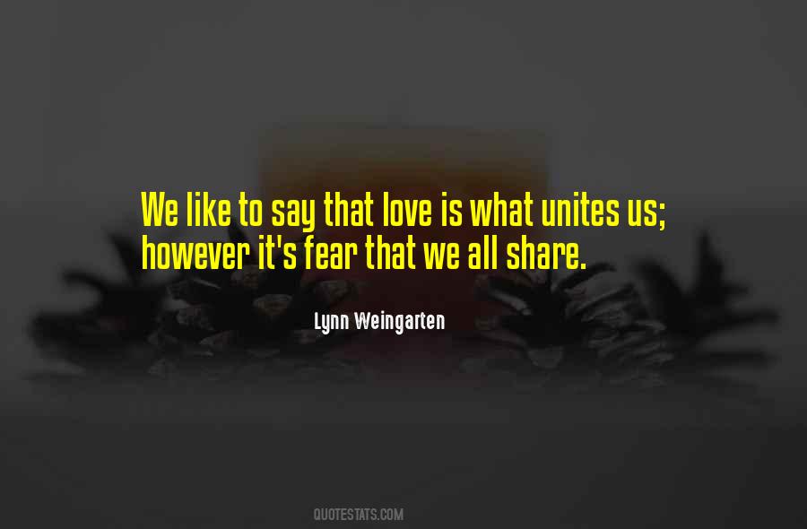 Lynn Weingarten Quotes #1411380