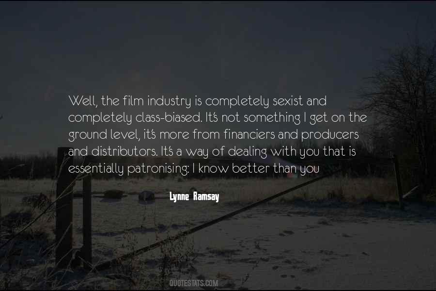 Lynne Ramsay Quotes #827500