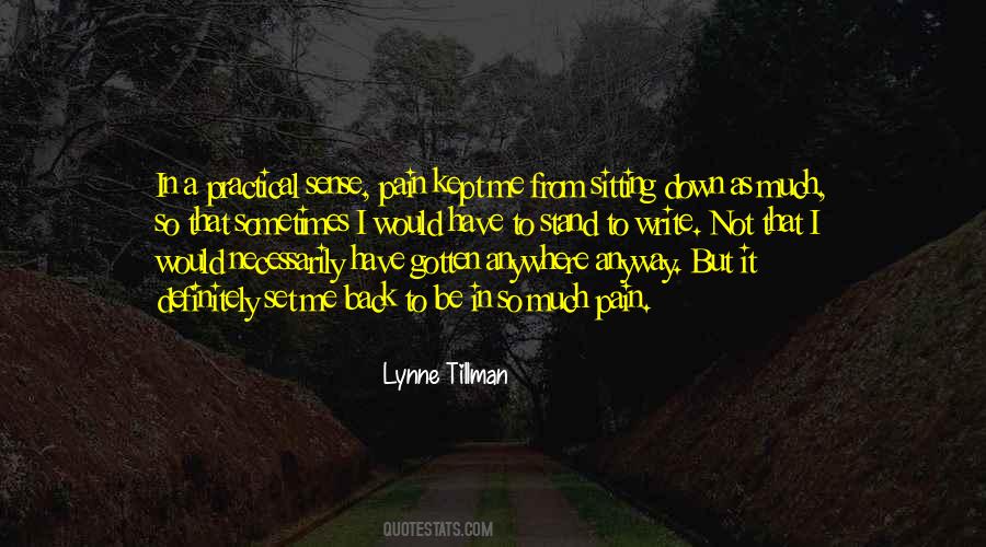 Lynne Tillman Quotes #1039590