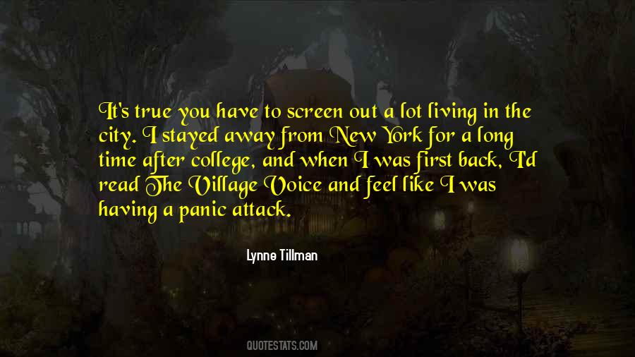 Lynne Tillman Quotes #1776848