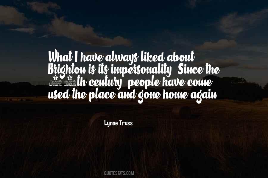 Lynne Truss Quotes #407198