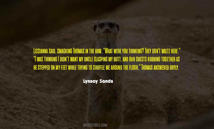 Lynsay Sands Quotes #1080854