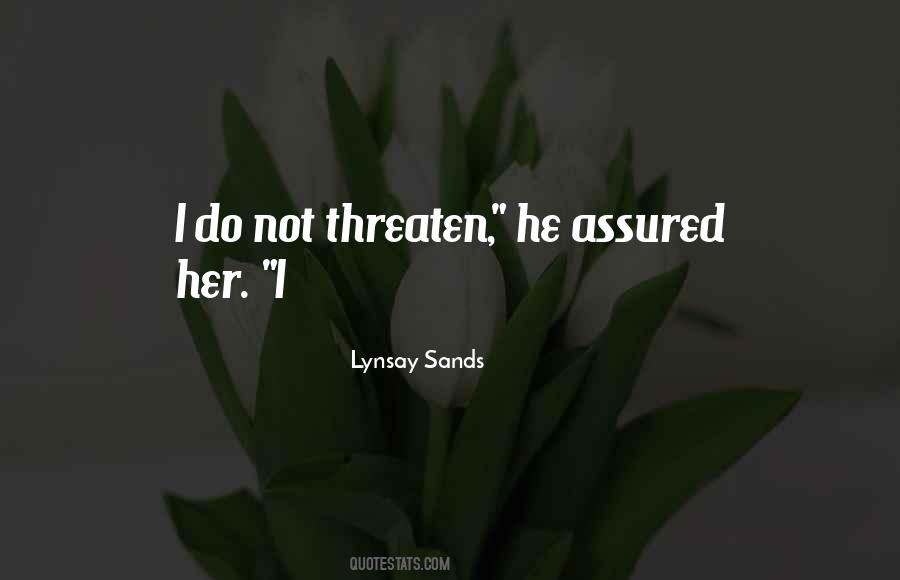 Lynsay Sands Quotes #1250207