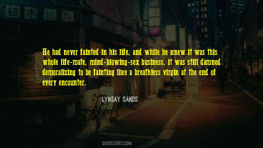 Lynsay Sands Quotes #1293498