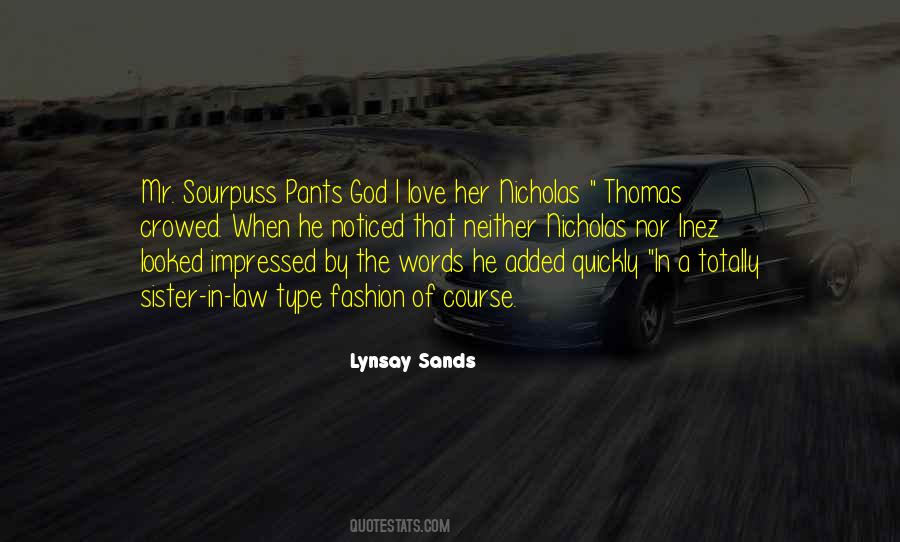 Lynsay Sands Quotes #972904