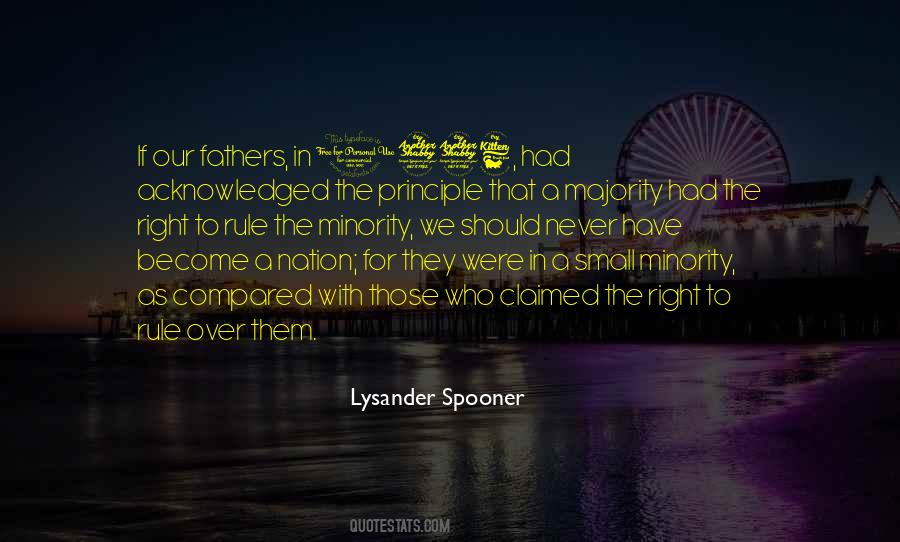 Lysander Spooner Quotes #1490671