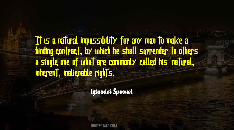 Lysander Spooner Quotes #1876089