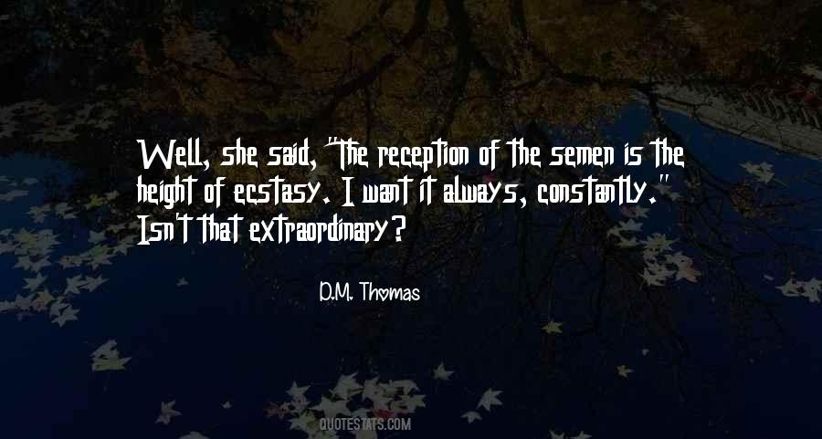 M E Thomas Quotes #594
