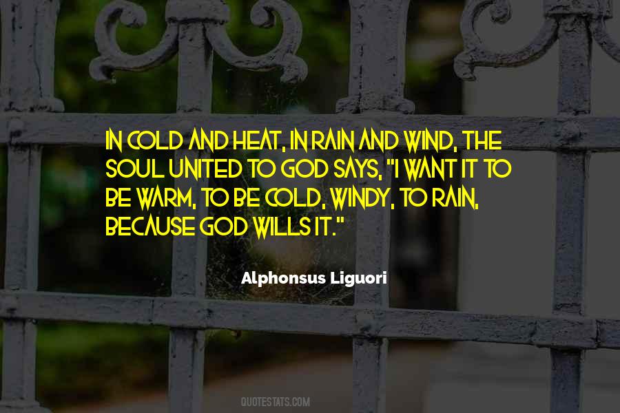 Quotes About Rain And Cold #1181405