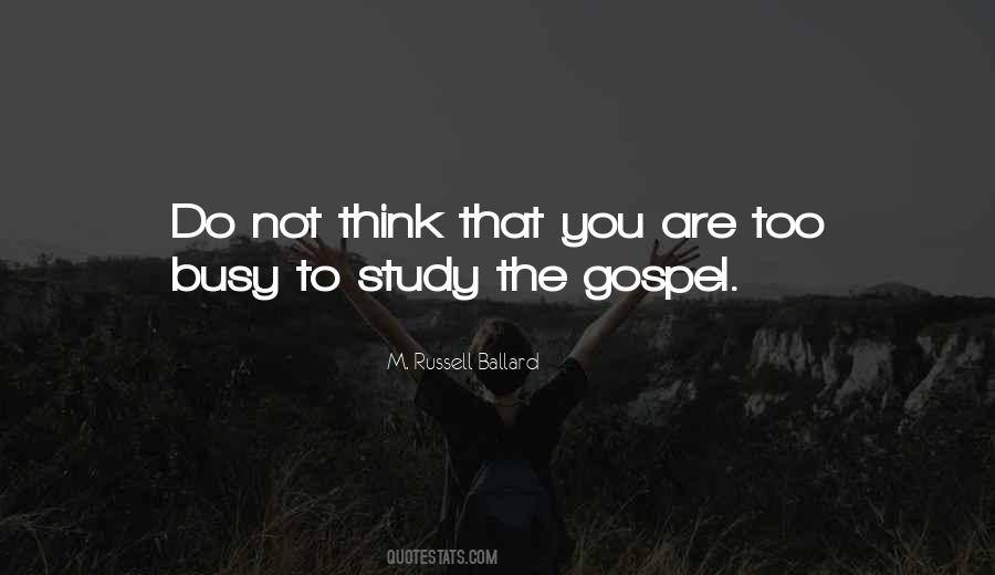 M Russell Ballard Quotes #1240014