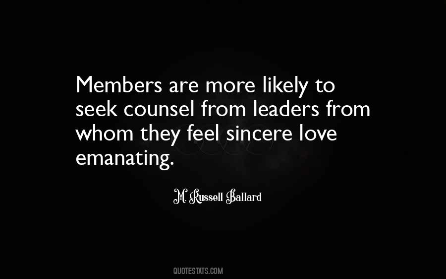 M Russell Ballard Quotes #741626