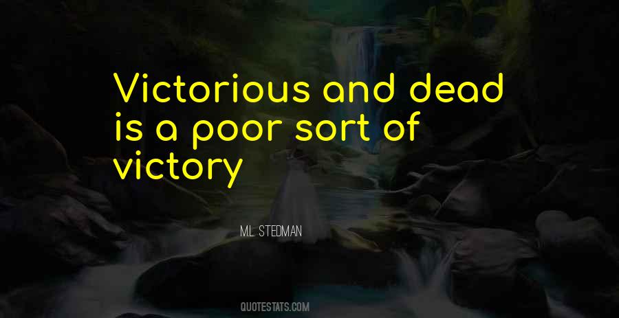 M.l. Stedman Quotes #1487492