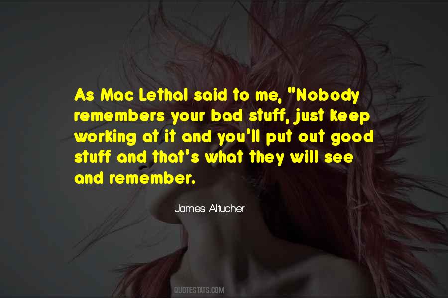 Mac Lethal Quotes #555470