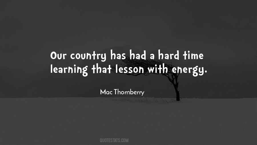 Mac Thornberry Quotes #1790536
