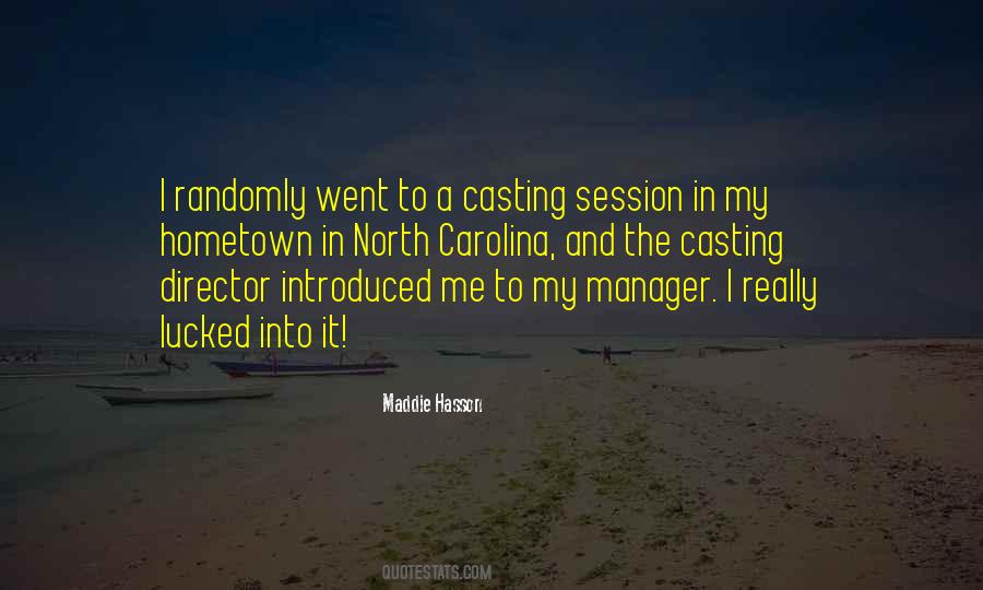 Maddie Hasson Quotes #1509882