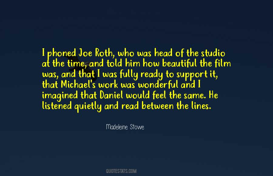 Madeleine Stowe Quotes #159507