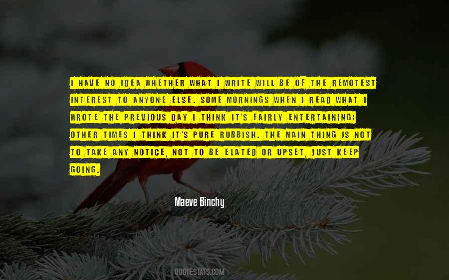 Maeve Binchy Quotes #1198106