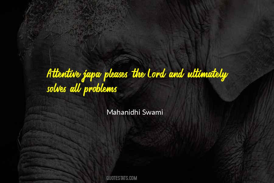 Mahanidhi Swami Quotes #175430