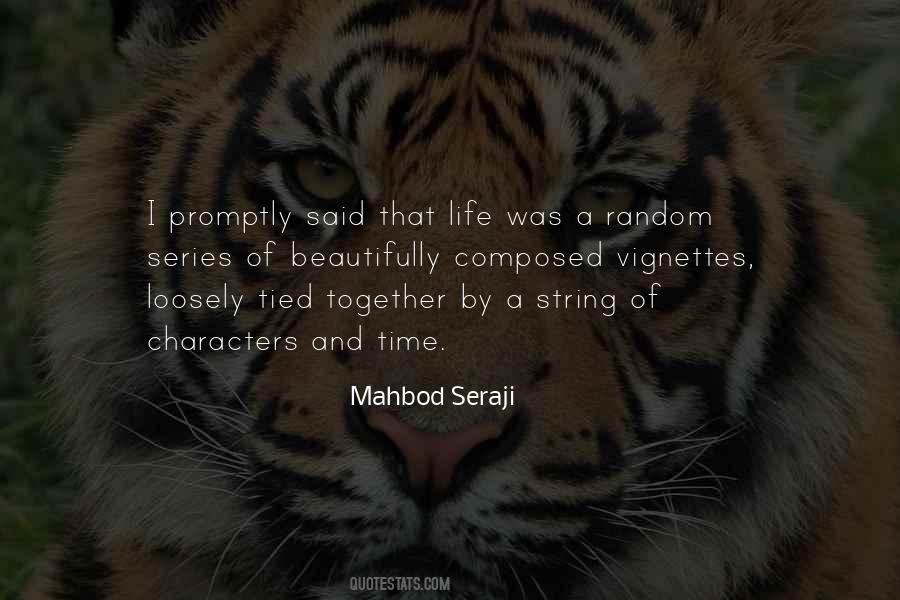 Mahbod Seraji Quotes #68819