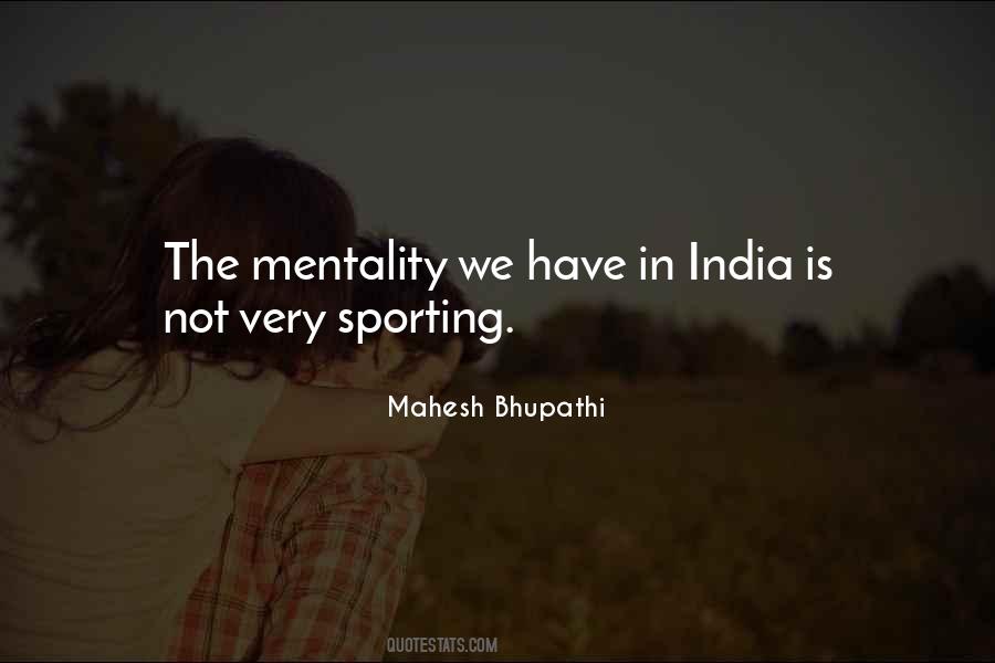 Mahesh Bhupathi Quotes #494164