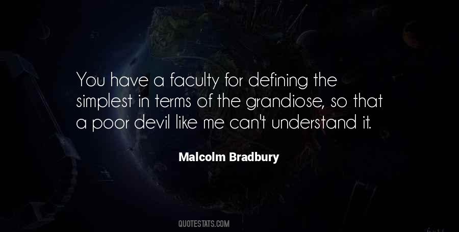 Malcolm Bradbury Quotes #1477228