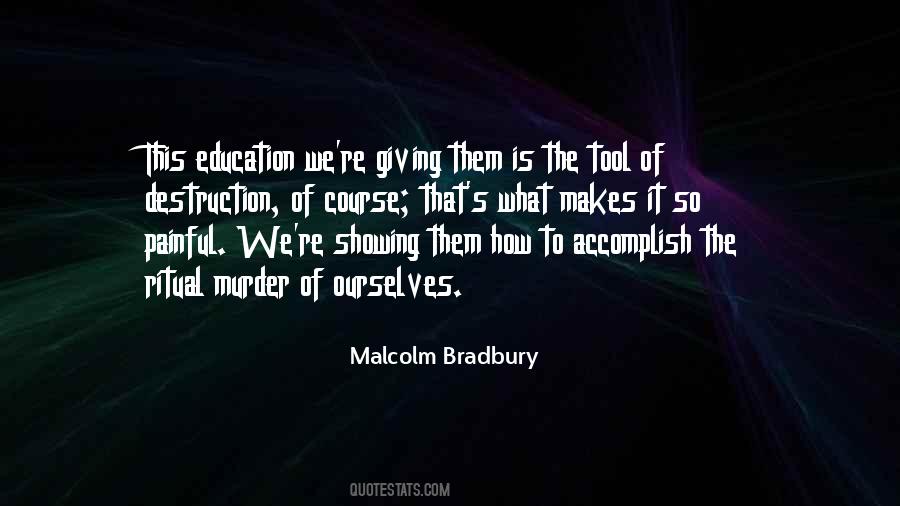 Malcolm Bradbury Quotes #1845450