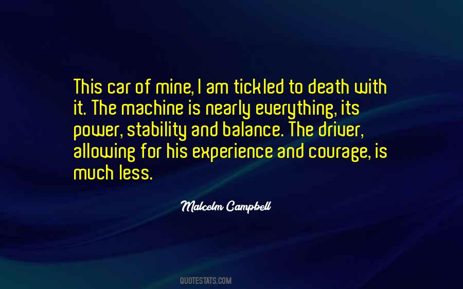 Malcolm Campbell Quotes #1845688