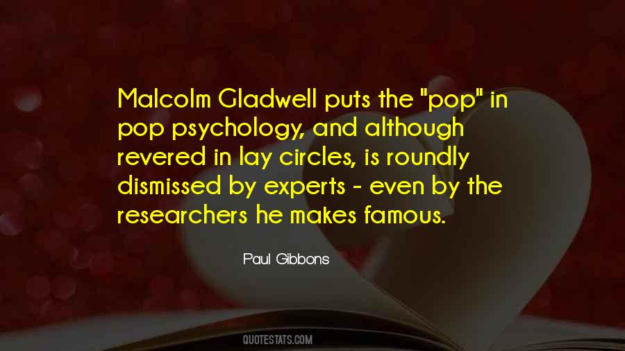 Malcolm Gladwell Quotes #960965