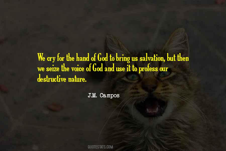 Quotes About Voice Of God #360989