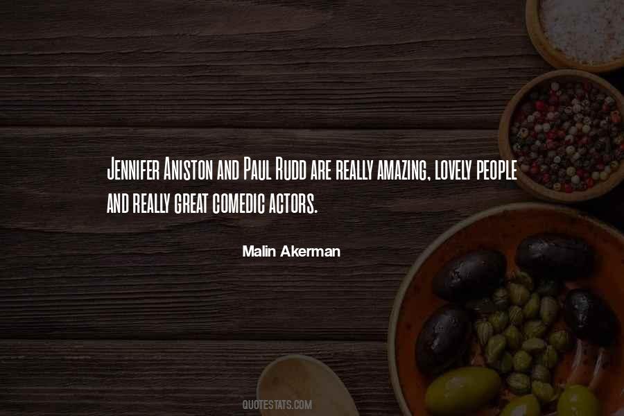 Malin Akerman Quotes #470711