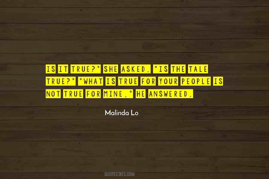Malinda Lo Quotes #1643725