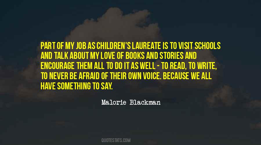 Malorie Blackman Quotes #1096915