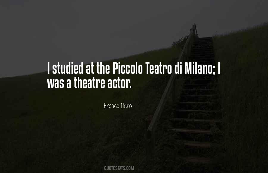 Quotes About Milano #242705
