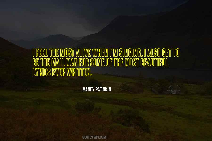 Mandy Patinkin Quotes #1131731