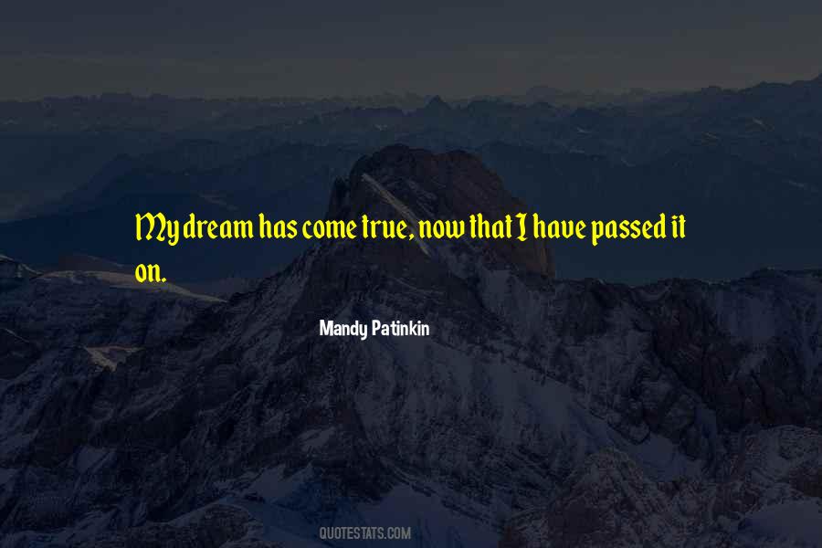 Mandy Patinkin Quotes #468765