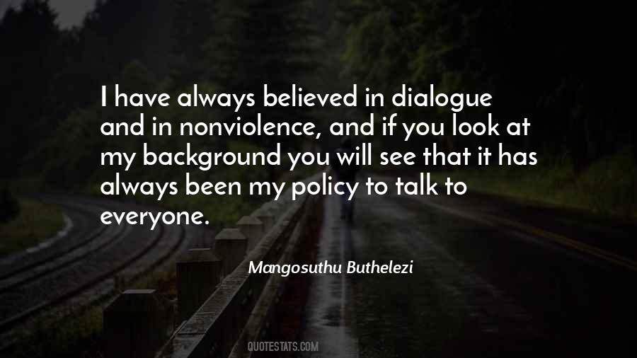 Mangosuthu Buthelezi Quotes #669349
