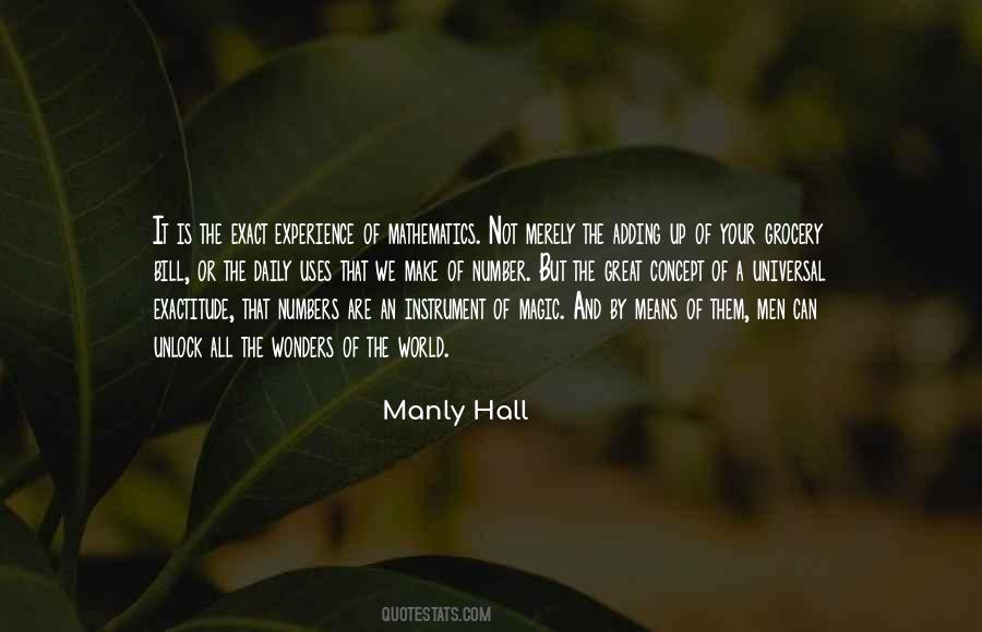 Manly Hall Quotes #393896