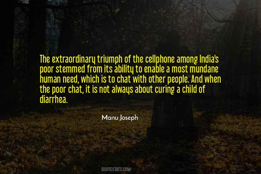 Manu Joseph Quotes #1837454