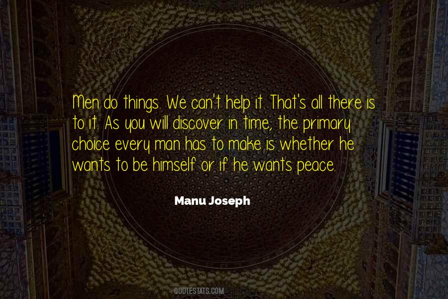 Manu Joseph Quotes #985092