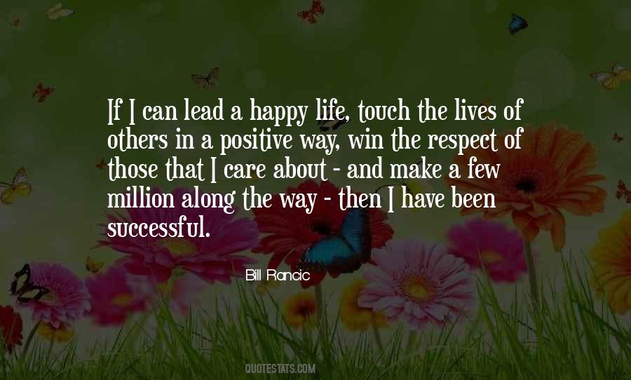 Quotes About A Happy Successful Life #57797