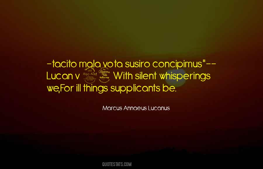 Marcus Annaeus Lucanus Quotes #408571