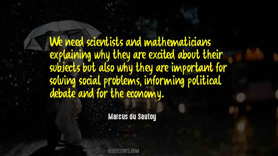 Marcus Du Sautoy Quotes #714053