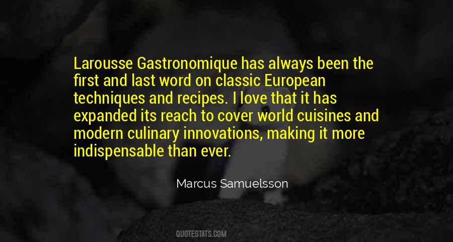 Marcus Samuelsson Quotes #22911
