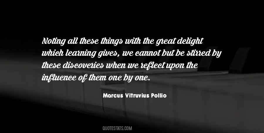 Marcus Vitruvius Pollio Quotes #1443838