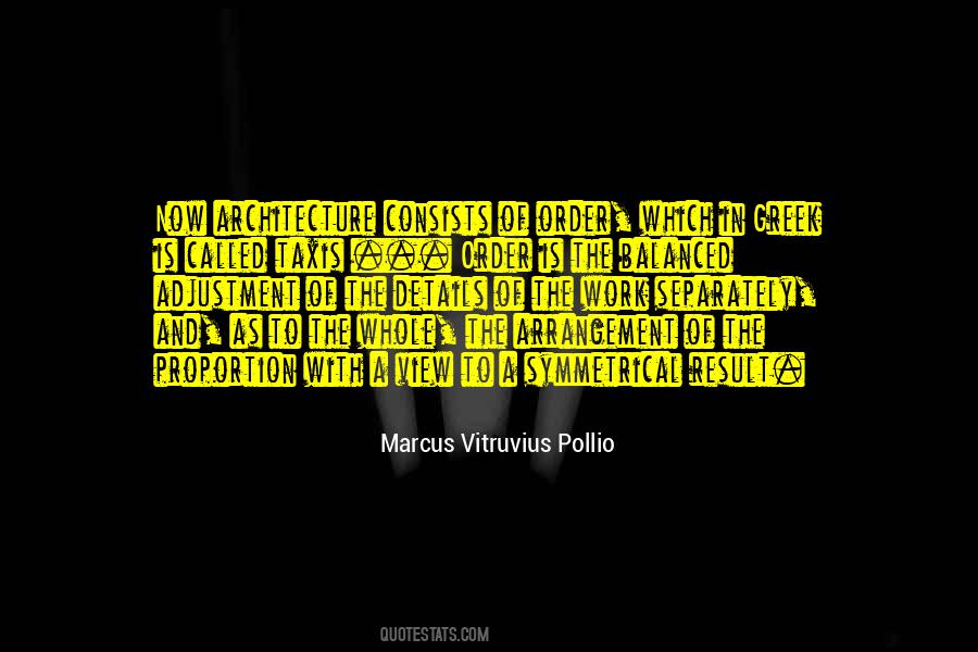 Marcus Vitruvius Pollio Quotes #165127