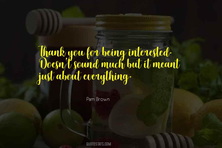 Quotes About Thank You #1687990