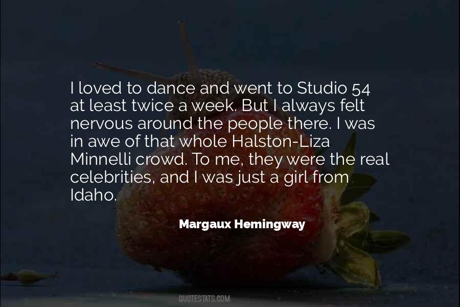 Margaux Hemingway Quotes #833357