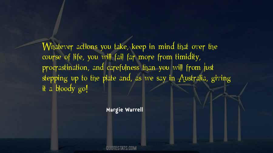 Margie Warrell Quotes #632317